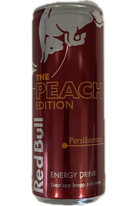Red bull the peach edition